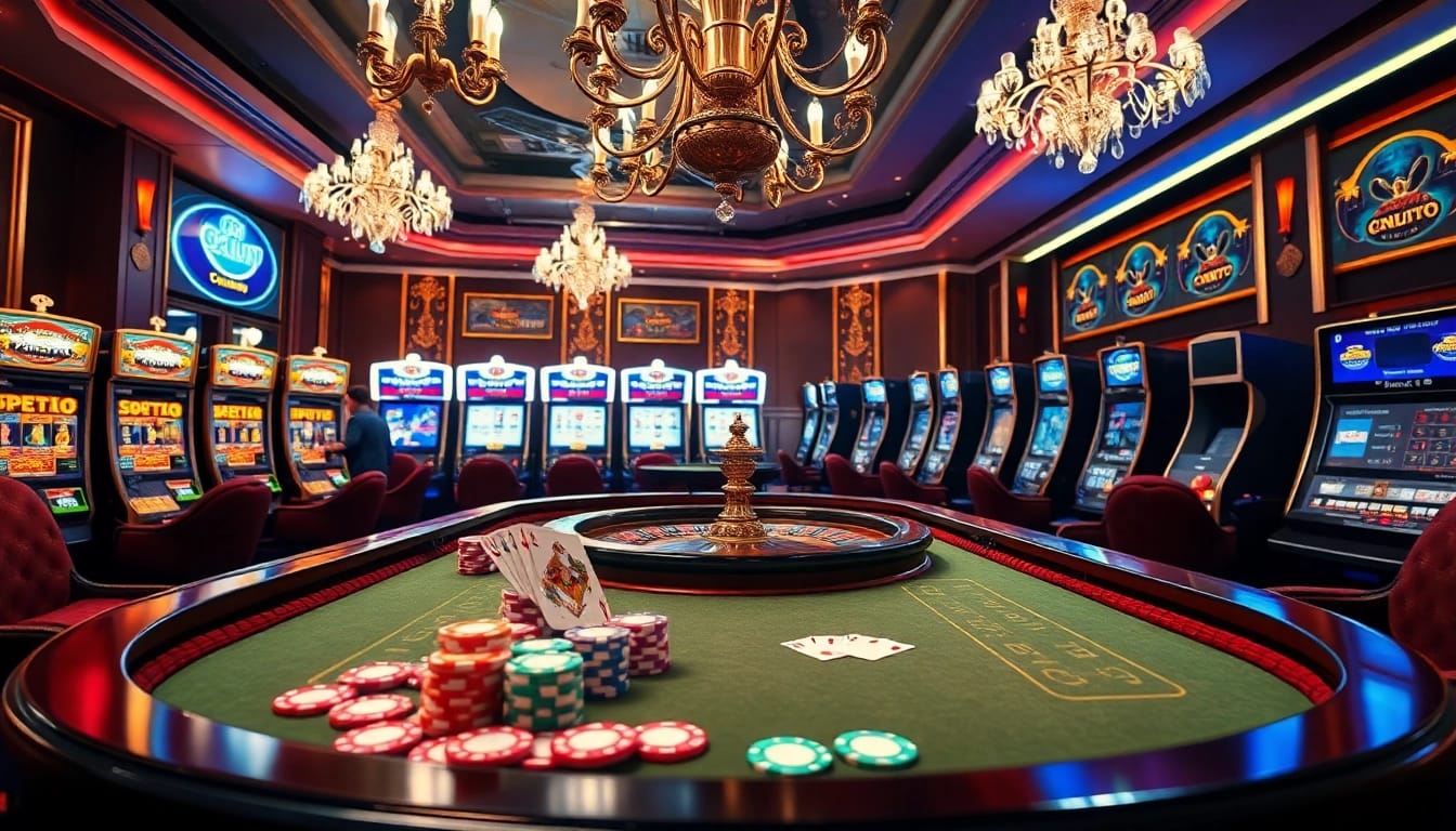 Engage with thrilling casino action at okfun okwin with vibrant tables and casino games.
