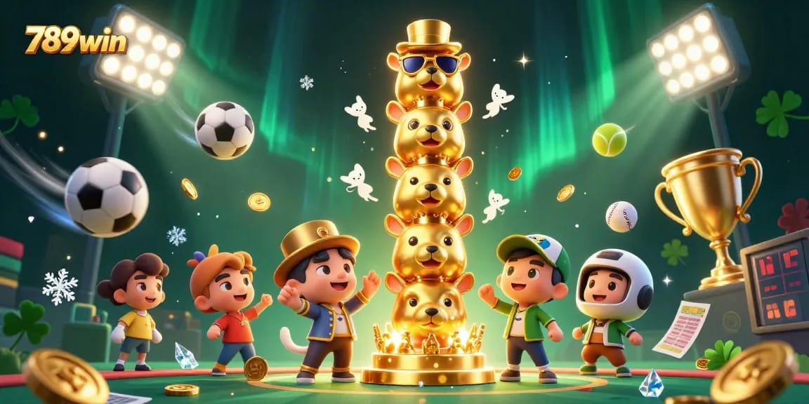 Experience exciting gameplay at 789win with vibrant characters and thrilling sports elements.