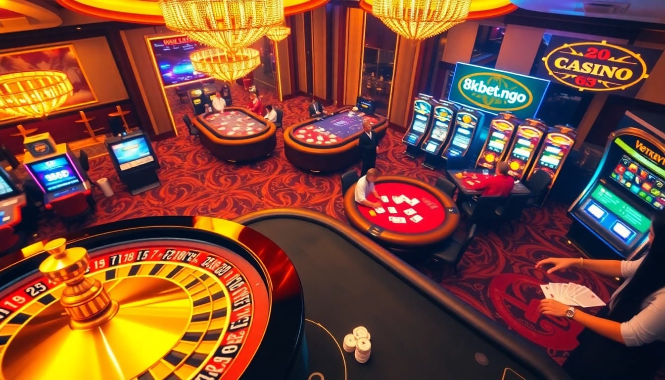 Experience thrilling gameplay at 8kbet.ngo with exciting casino games and vibrant slot machines.