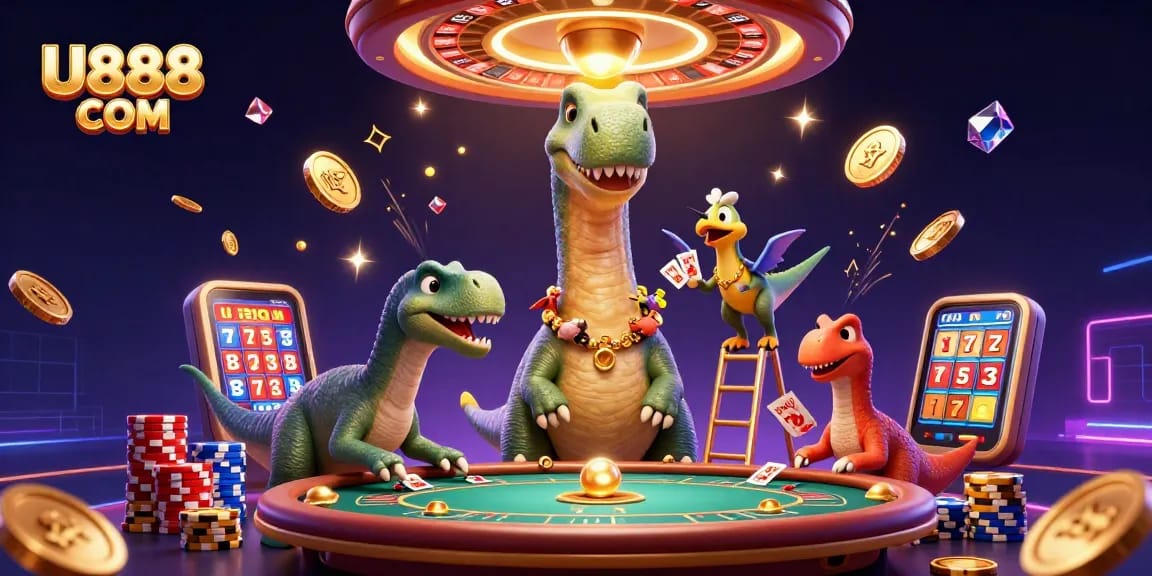 Experience exciting gameplay at U888 COM with a vibrant casino scene filled with winning opportunities.