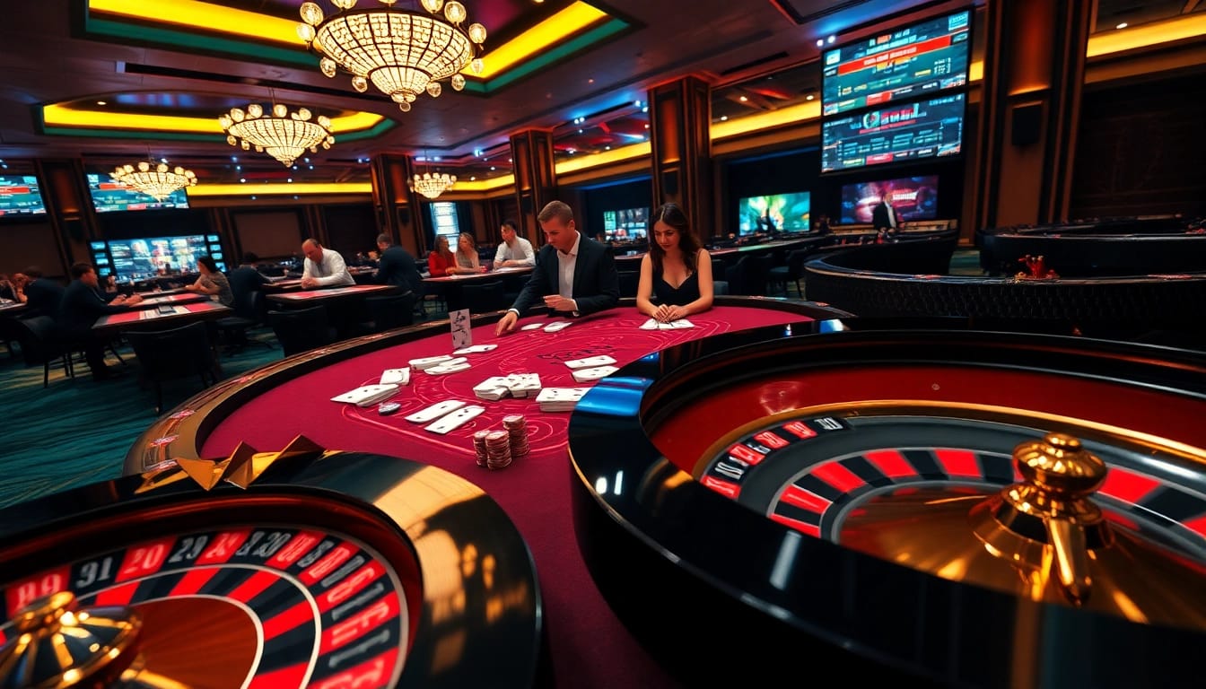 Experience the thrill of okwin casino with exciting poker games and live betting options.