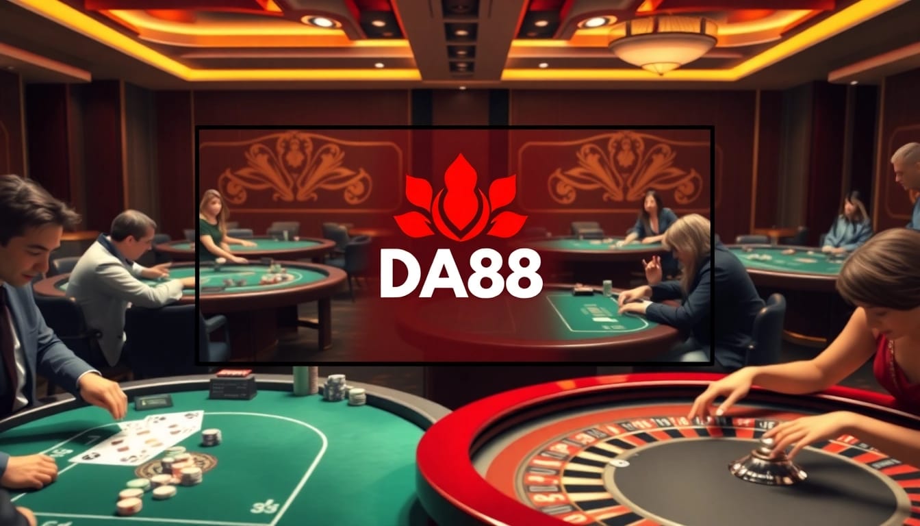 Experience the vibrant gaming atmosphere at Nhà cái DA88, where excitement meets professional online gambling.