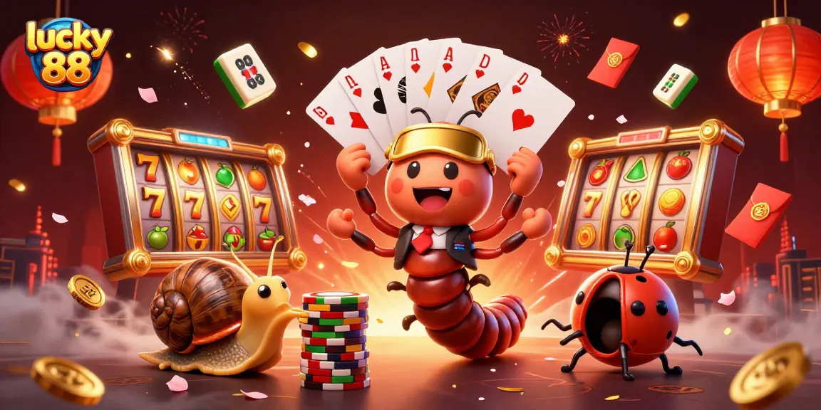 Experience thrilling gameplay with the lucky 88 slot machine featuring a futuristic casino vibe.