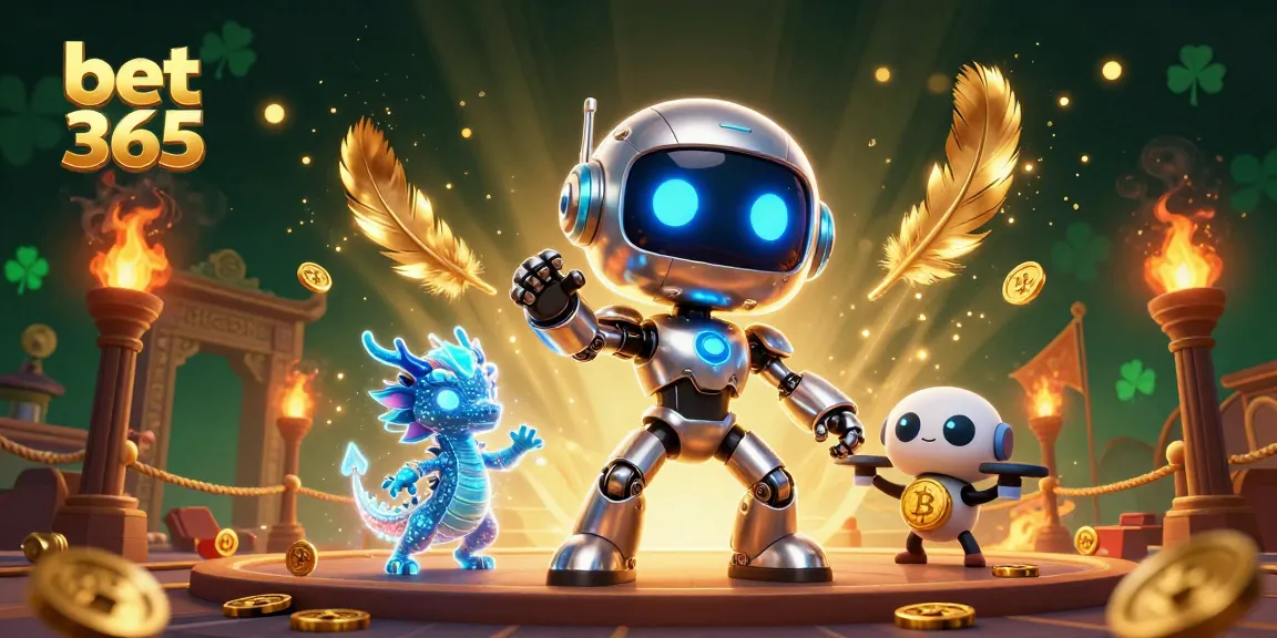 Engage with bet 365's exciting gaming journey featuring vibrant characters and dynamic casino elements.