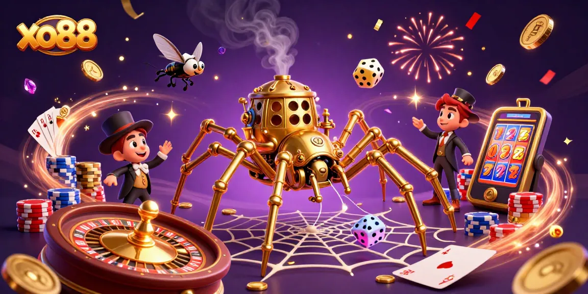 Spin the wheel of fortune with xo88's steampunk-themed casino adventure!